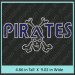 Pirates with Skull and Crossbones Rhinestone Transfer CRT383